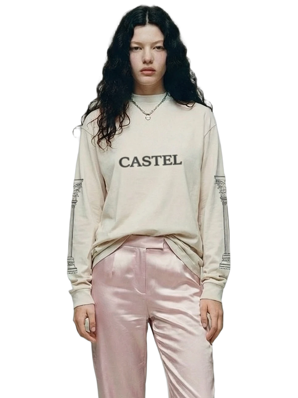 Insignia Longsleeve in natural, women's cut