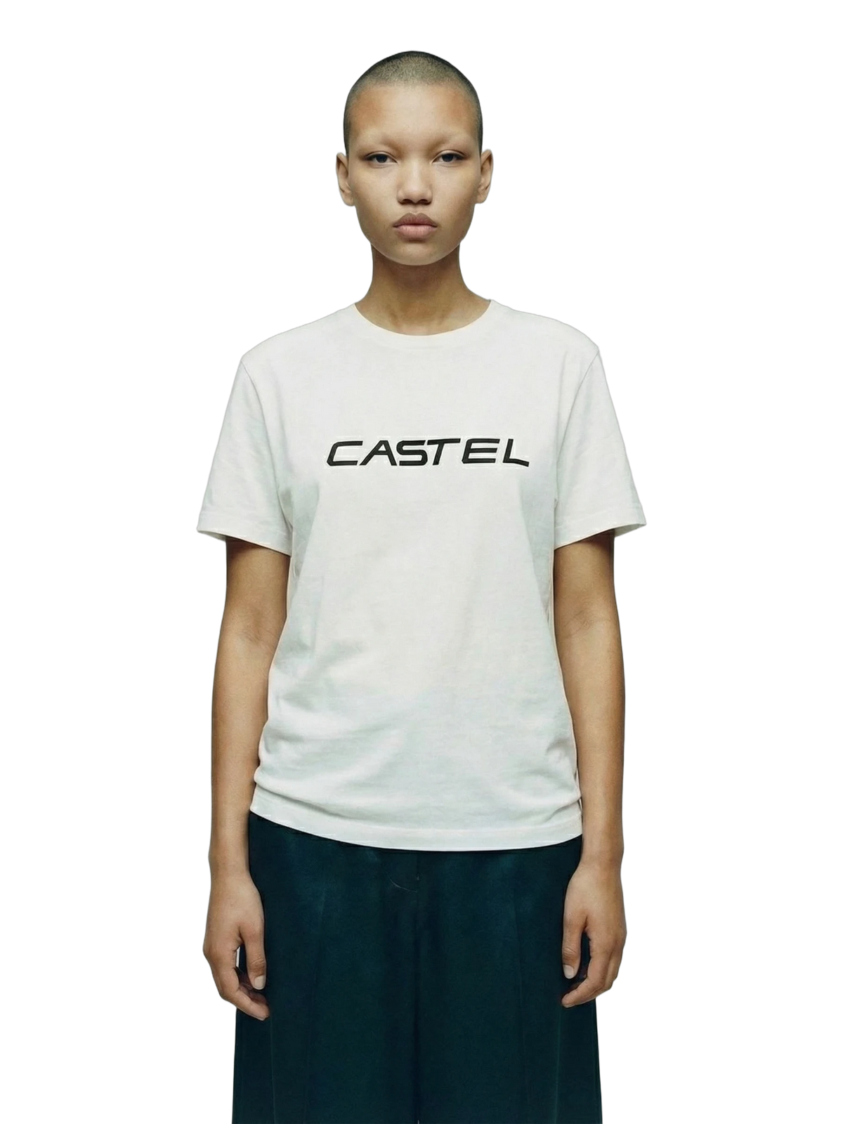 Insignia Tee in white, women's cut