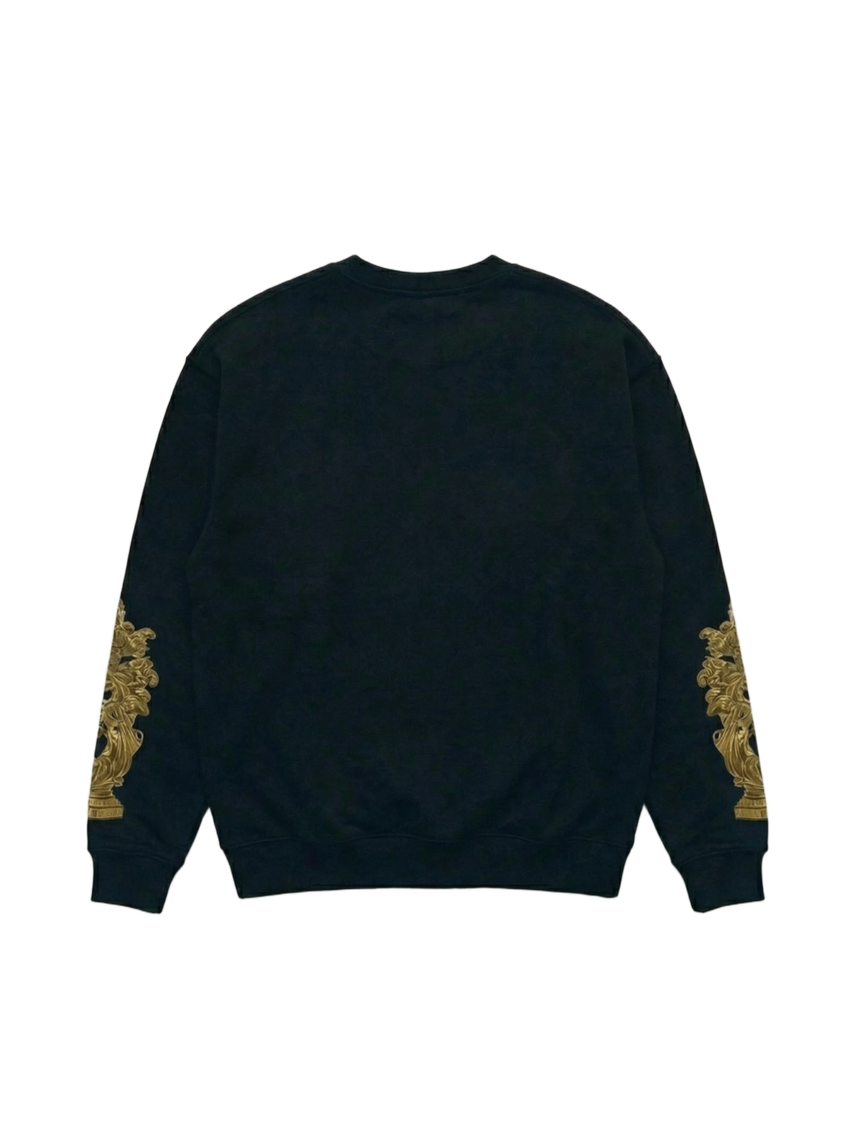 Oculus Vigilat Crewneck in black, men's cut