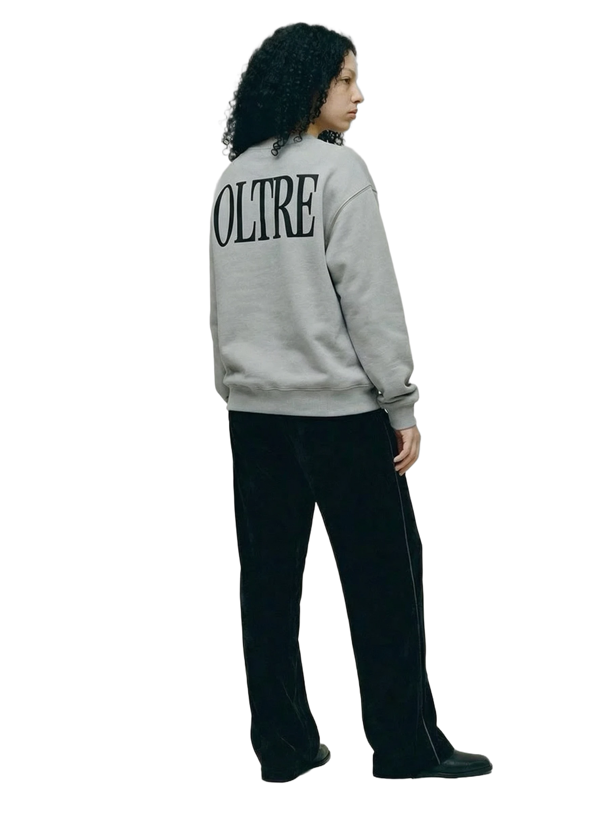 Oltre Crewneck in athletic heather, women's cut