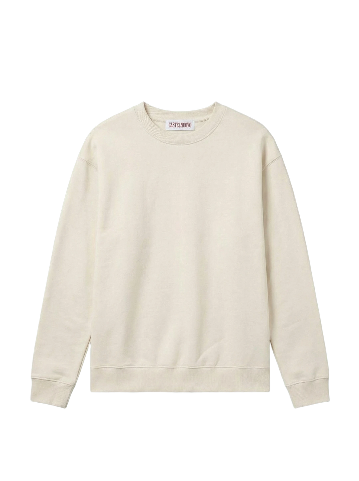 Oltre Crewneck in bone, women's cut