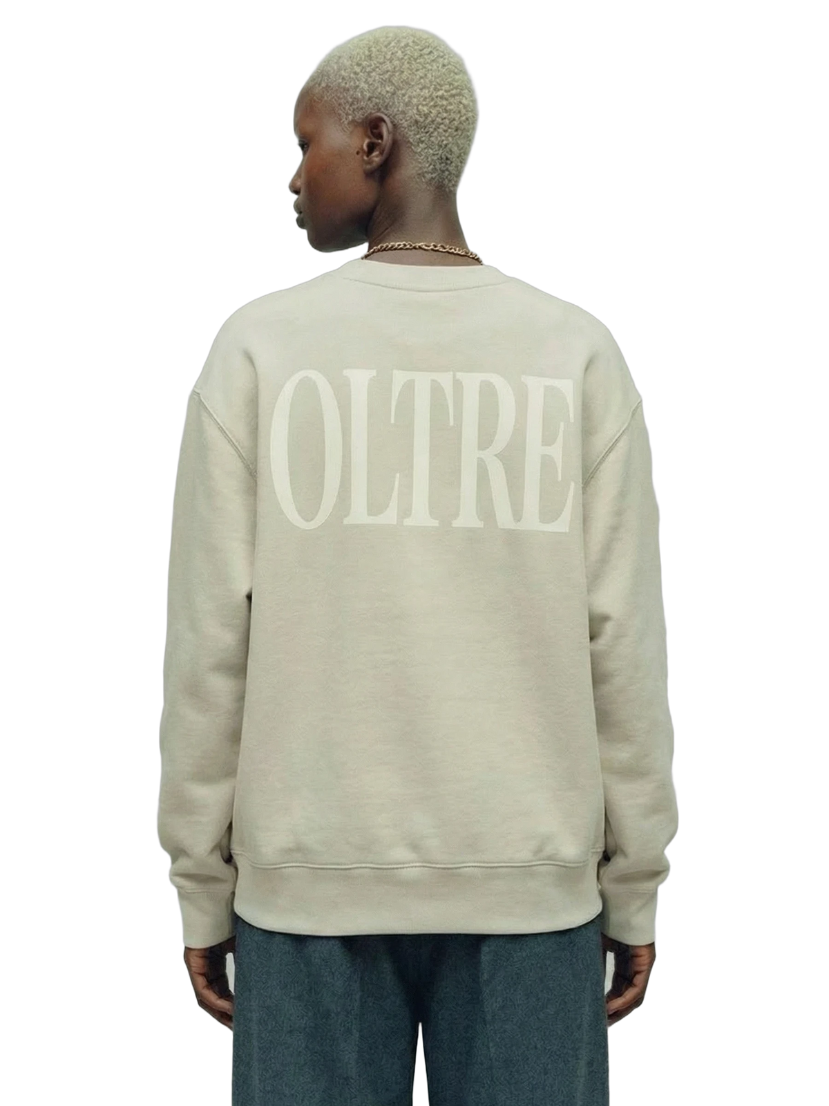 Oltre Crewneck in butter, women's cut