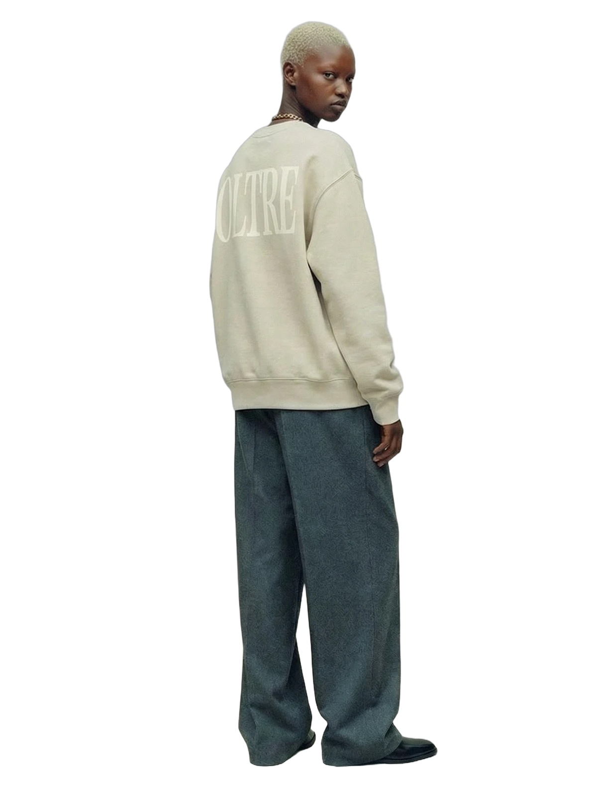 Oltre Crewneck in butter, women's cut