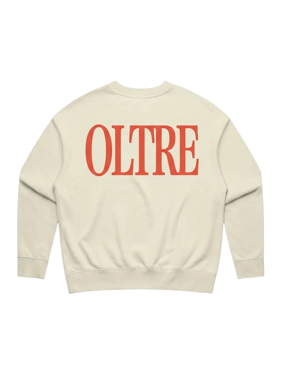 Oltre Crewneck in butter, women's cut