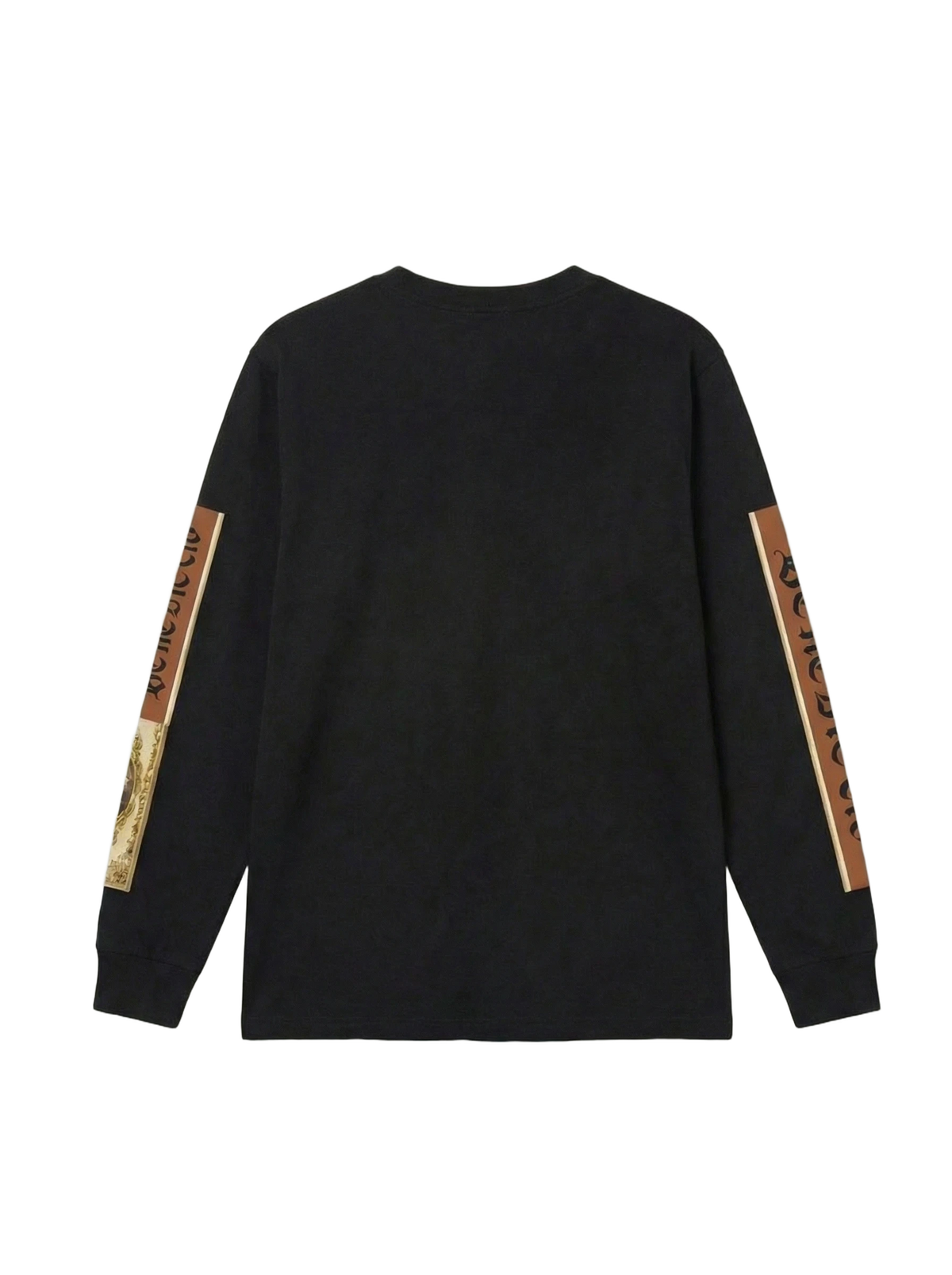 Papal Longsleeve in black, men's cut