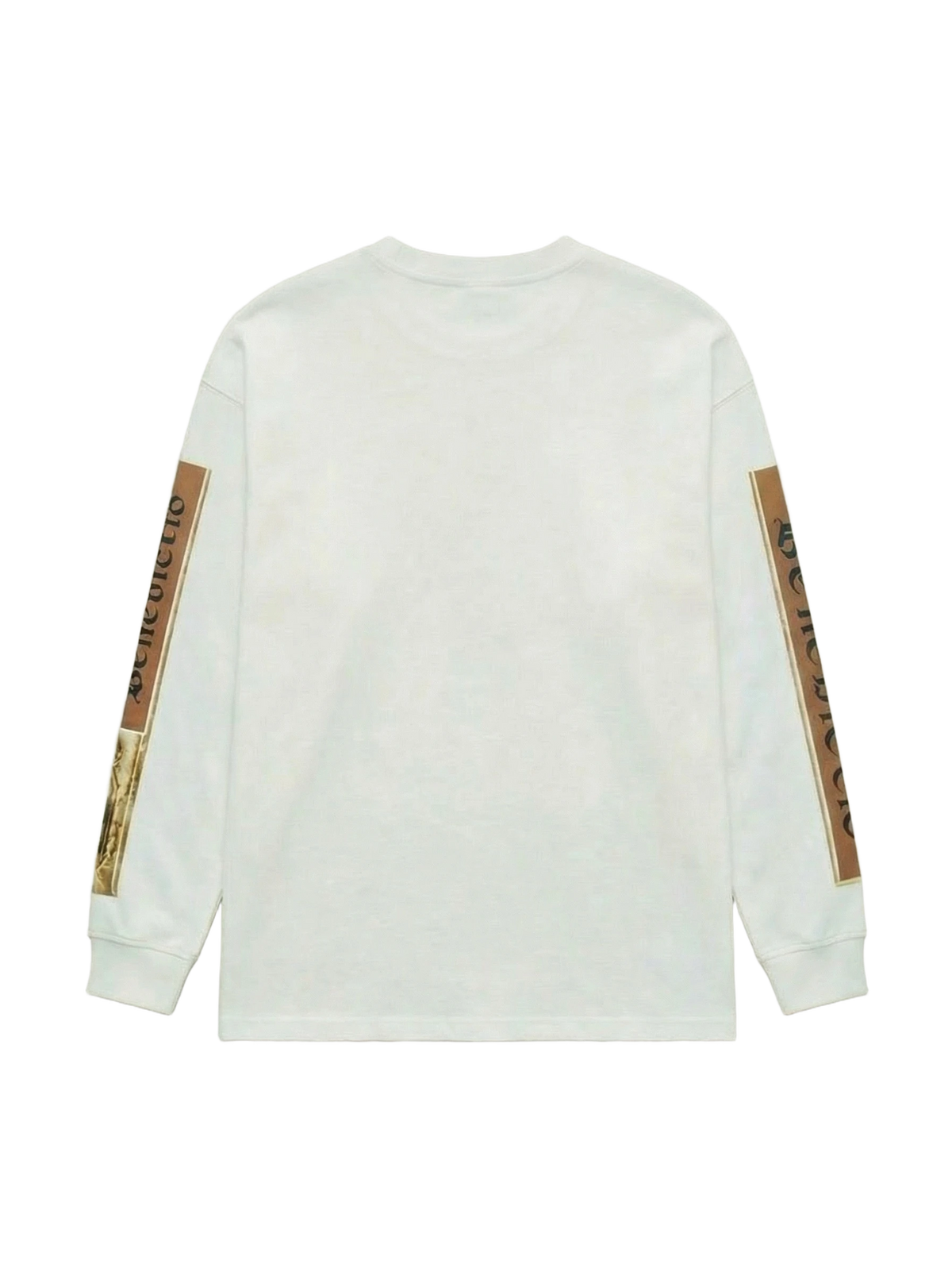 Papal Longsleeve in white, men's cut