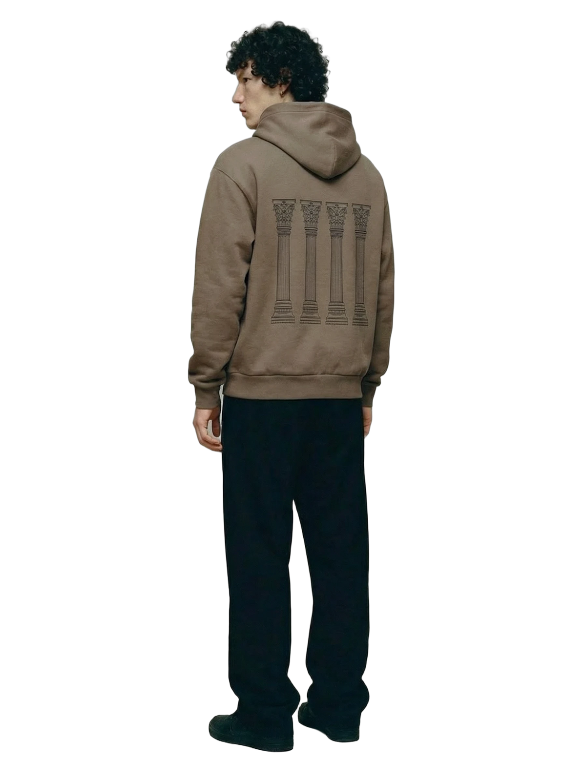 Pila Hoodie in clay, men's cut