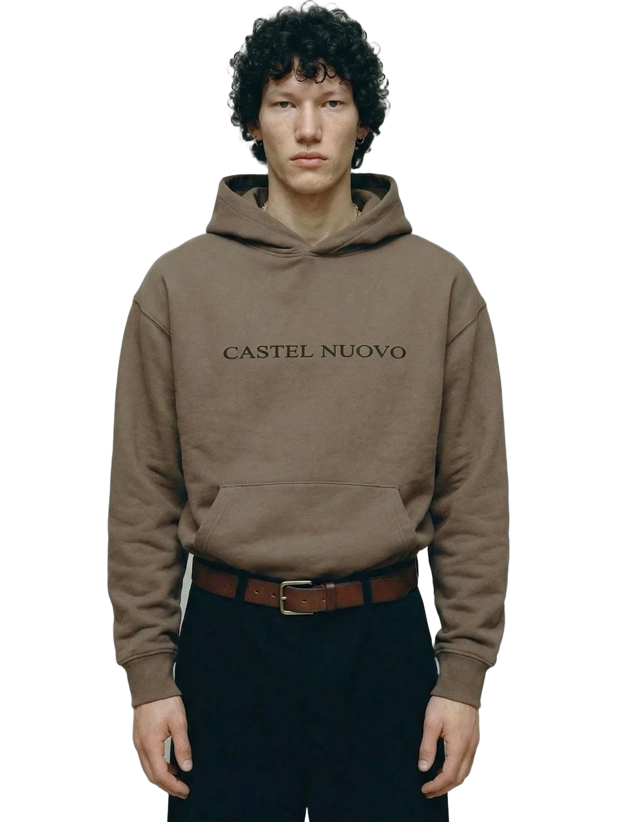 Pila Hoodie in clay, men's cut