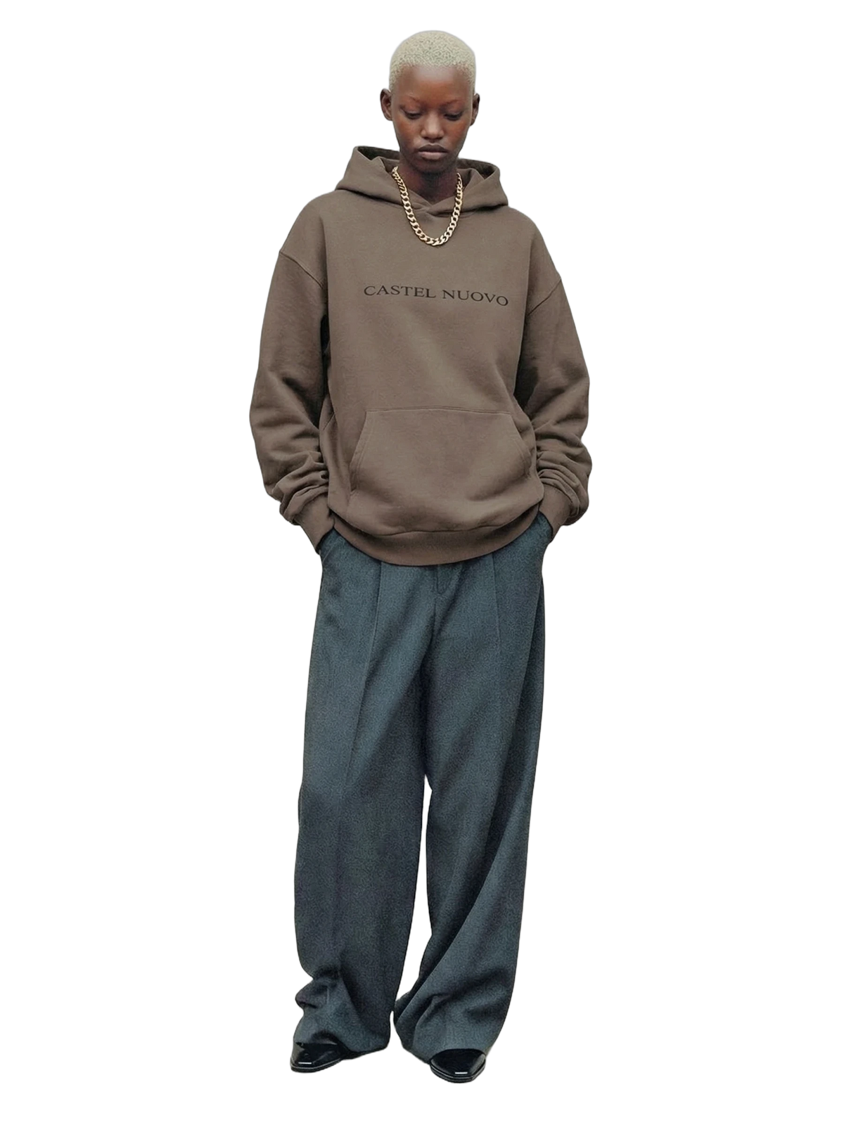 Pila Hoodie in clay, women's cut