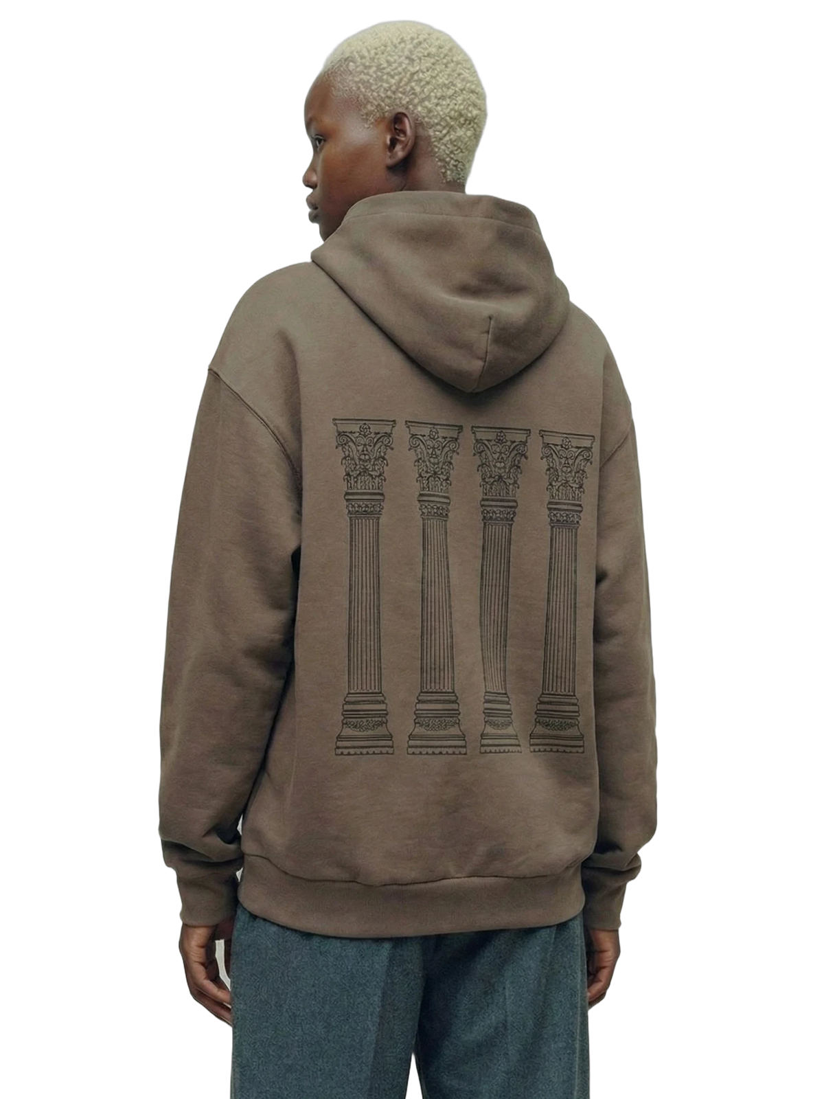 Pila Hoodie in clay, women's cut