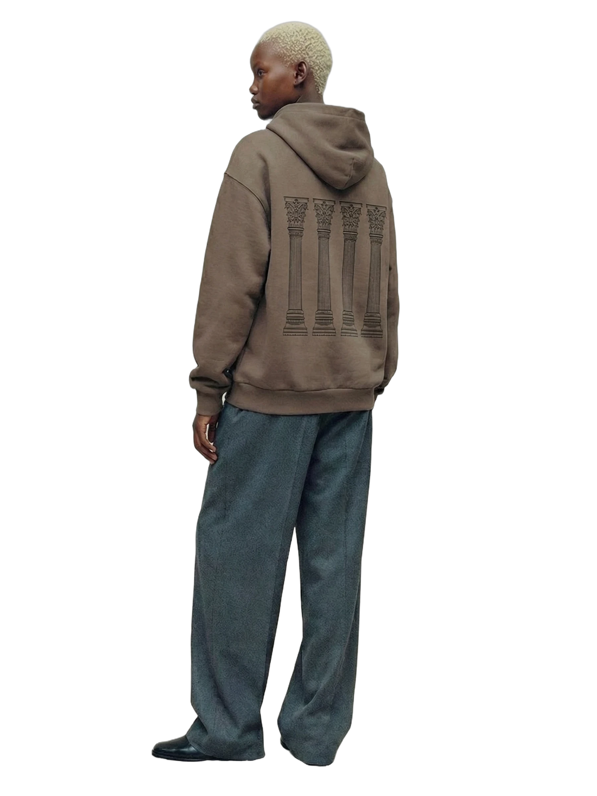 Pila Hoodie in clay, women's cut