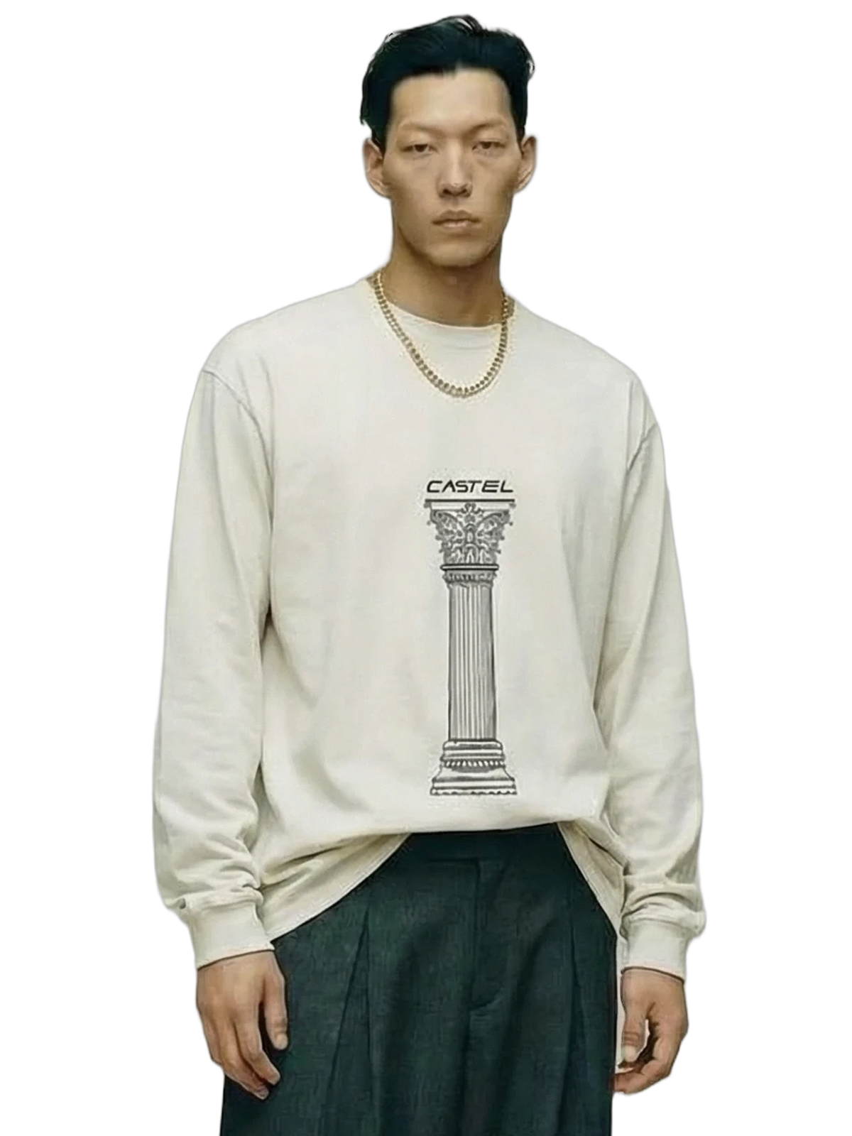Pila Longsleeve in natural, men's cut