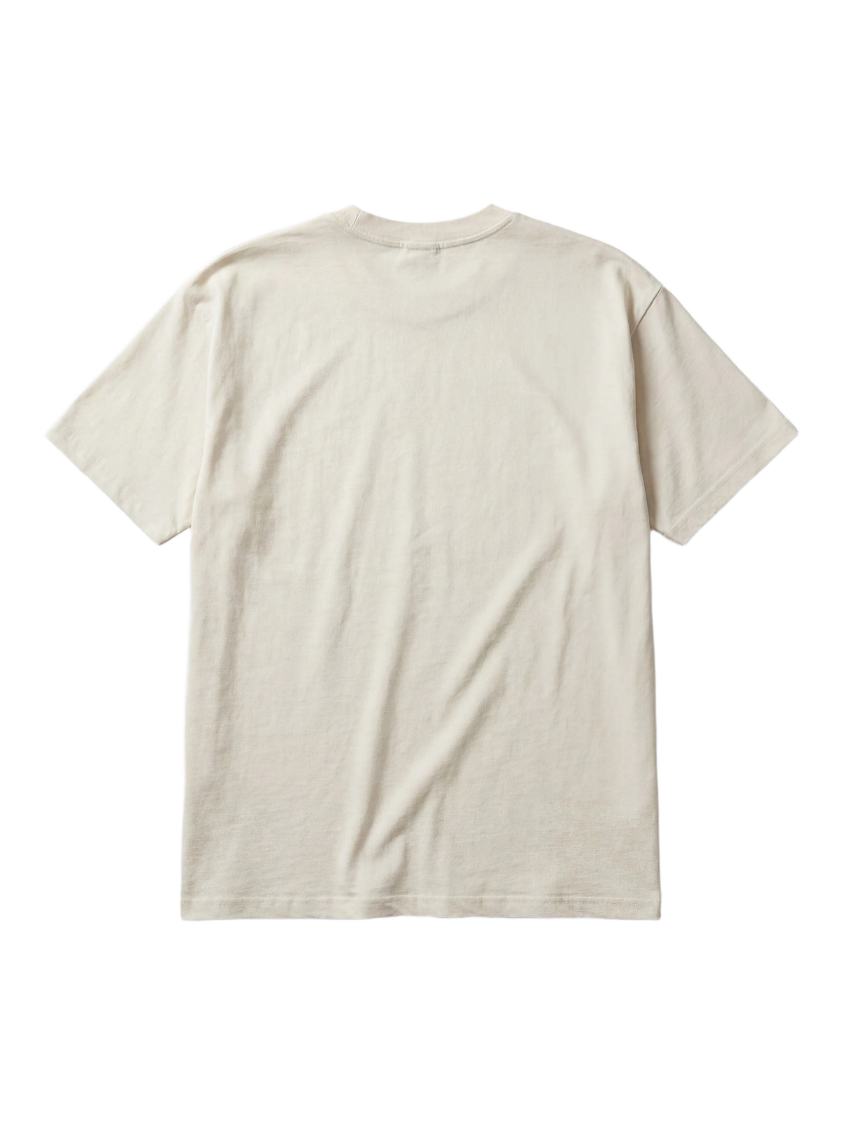 Posta Italiana Tee in ecru, women's cut, flat lay