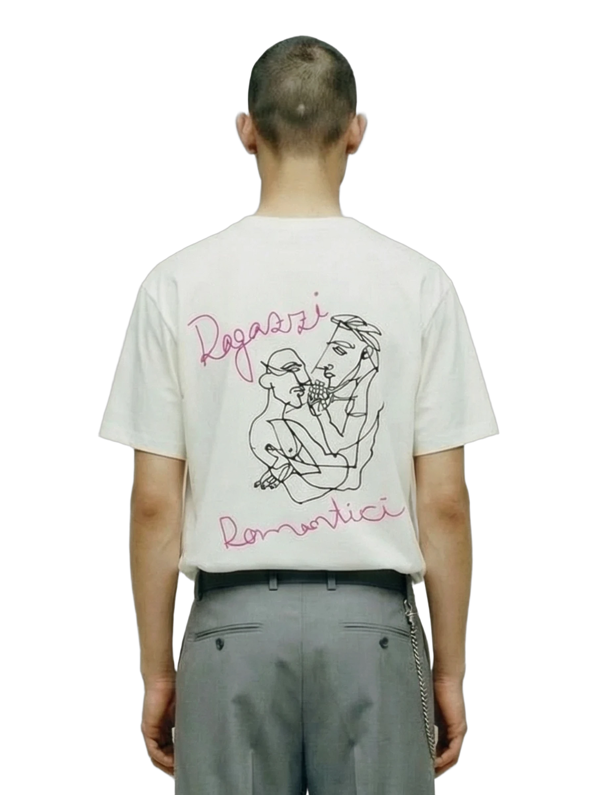 Ragazzi Tee in natural, men's cut