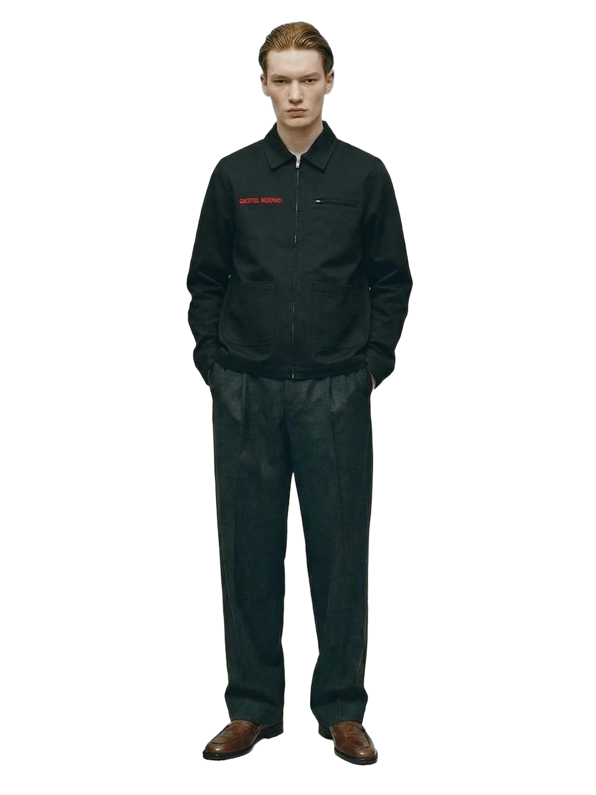 Redmark Jacket in black, men's cut