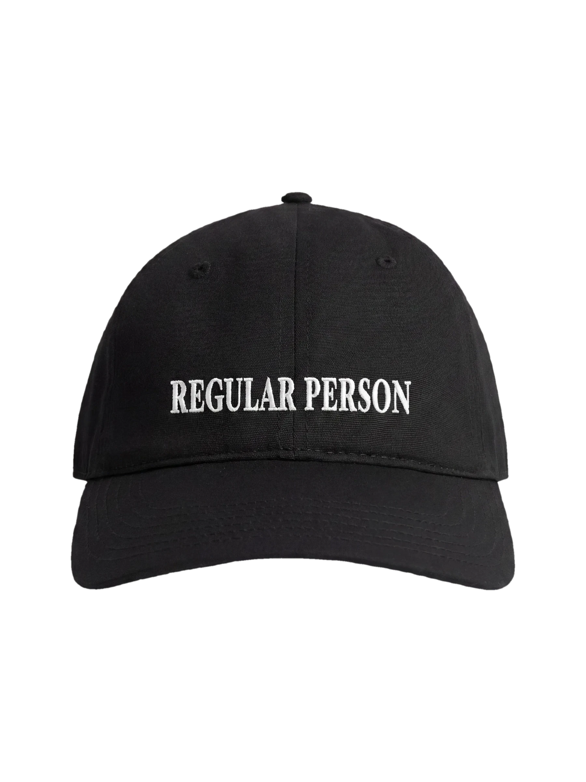 Regular Person Cap in black