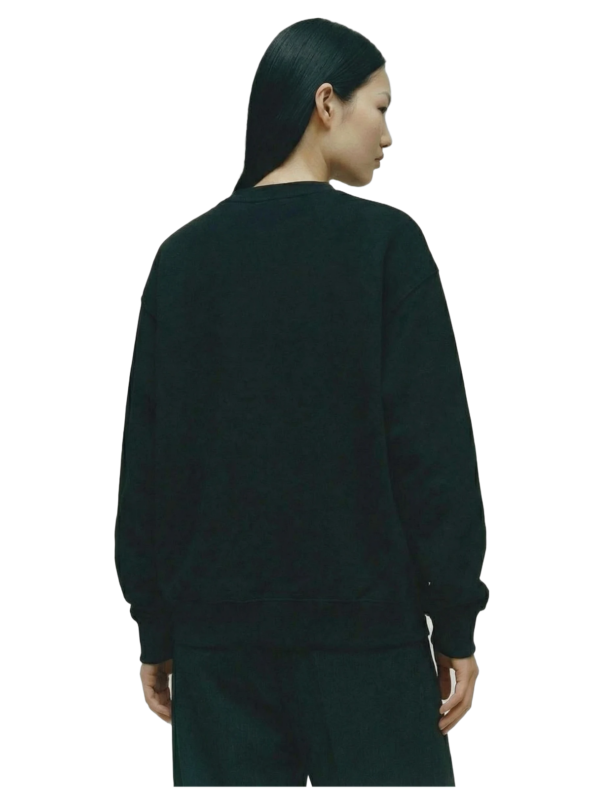 Rovine Crewneck in black, women's cut