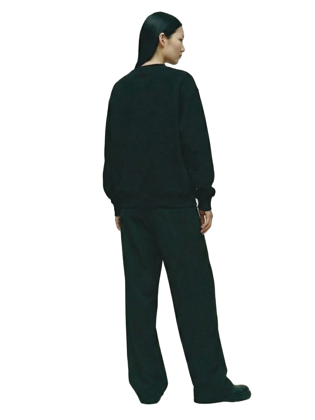 Rovine Crewneck in black, women's cut