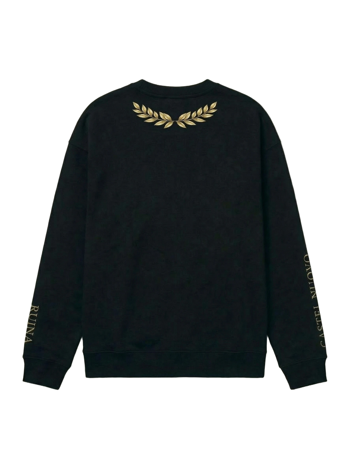 Ruina Crewneck in black, men's cut