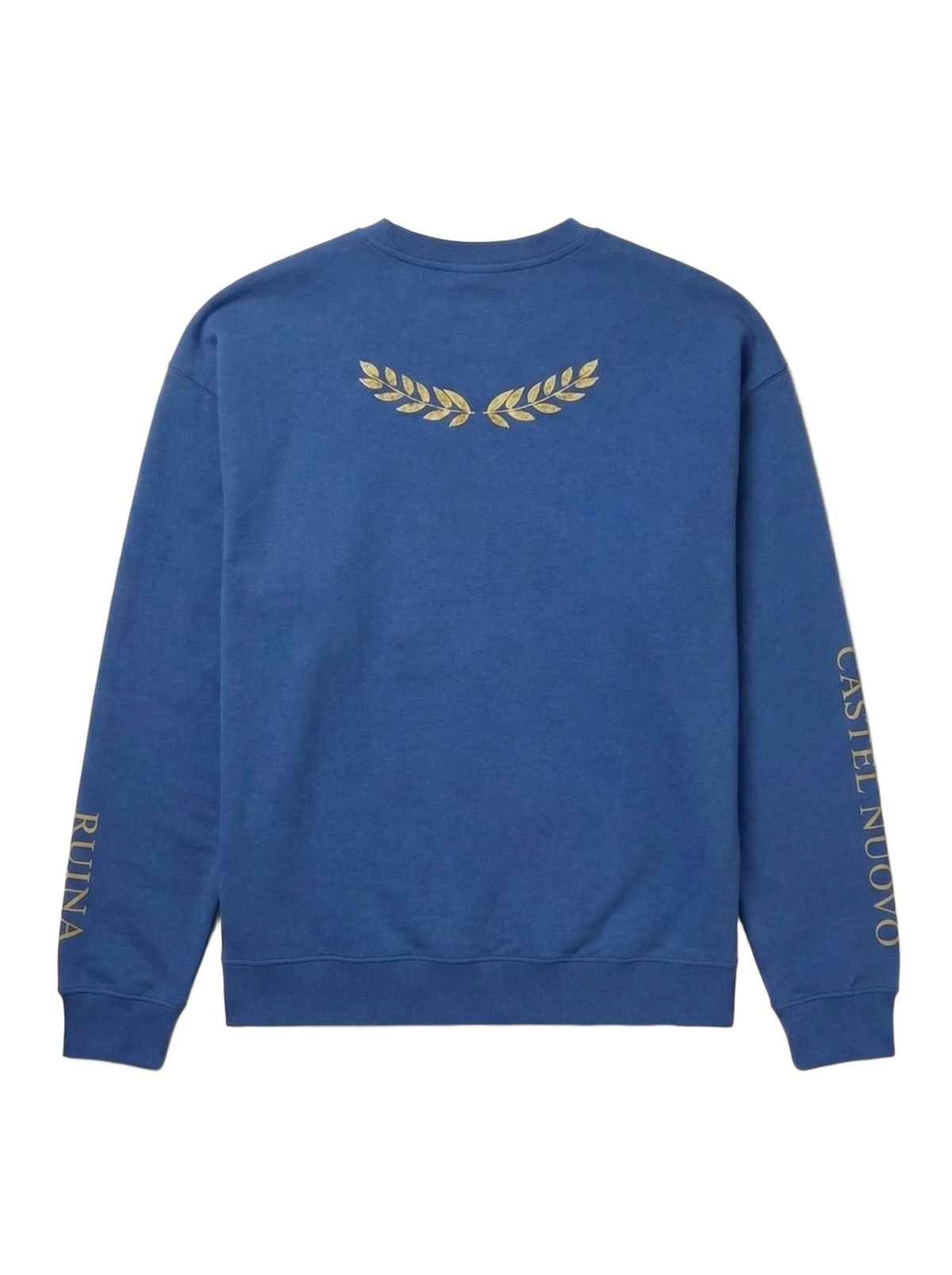 Ruina Crewneck in royal blue, men's cut