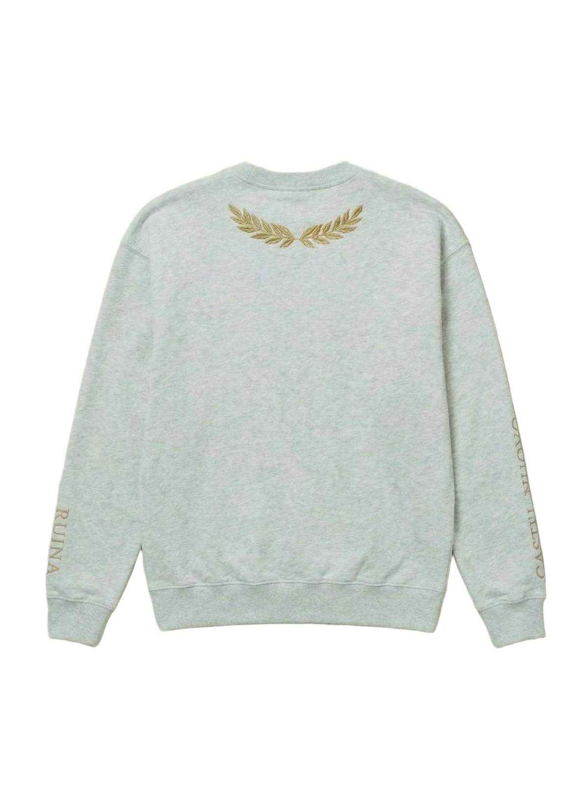 Ruina Crewneck in grey heather, women's cut