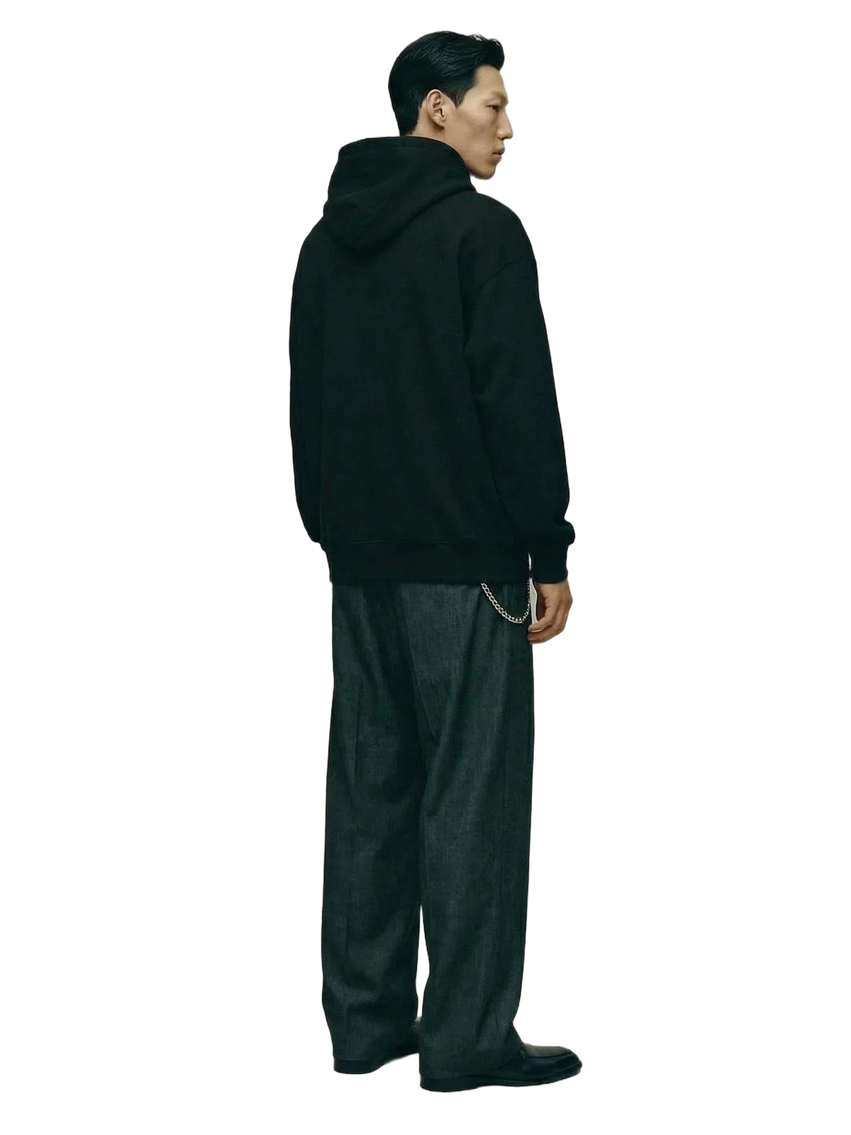 Sigillo Hoodie in black, men's cut