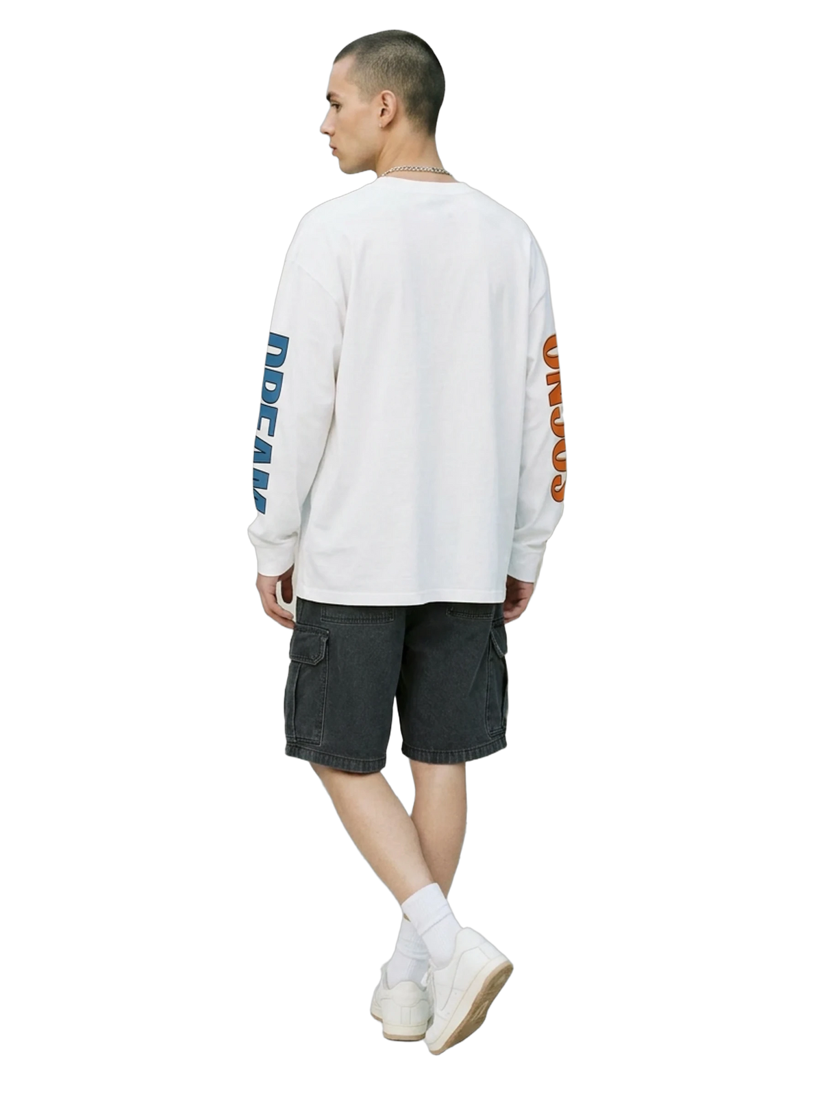 Sogno Lucido Long Sleeve in white, men's cut
