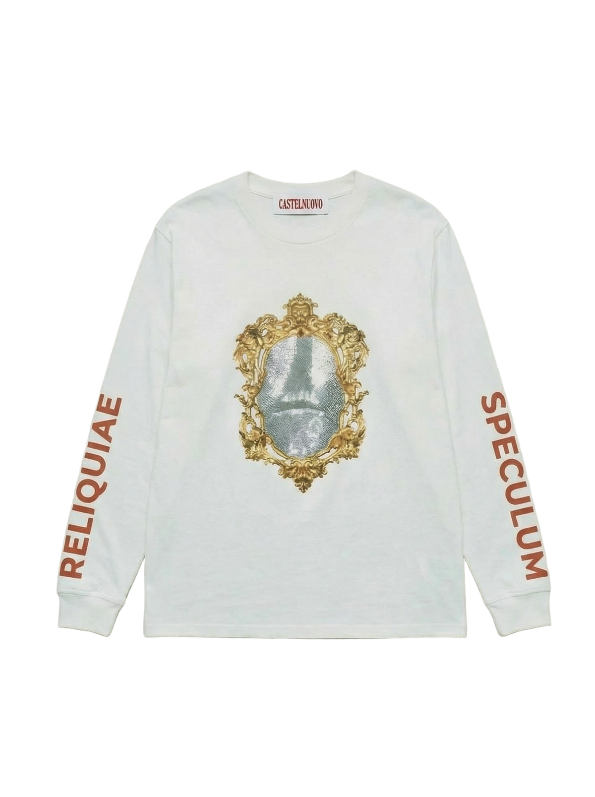 Speculum Longsleeve in white, men's cut