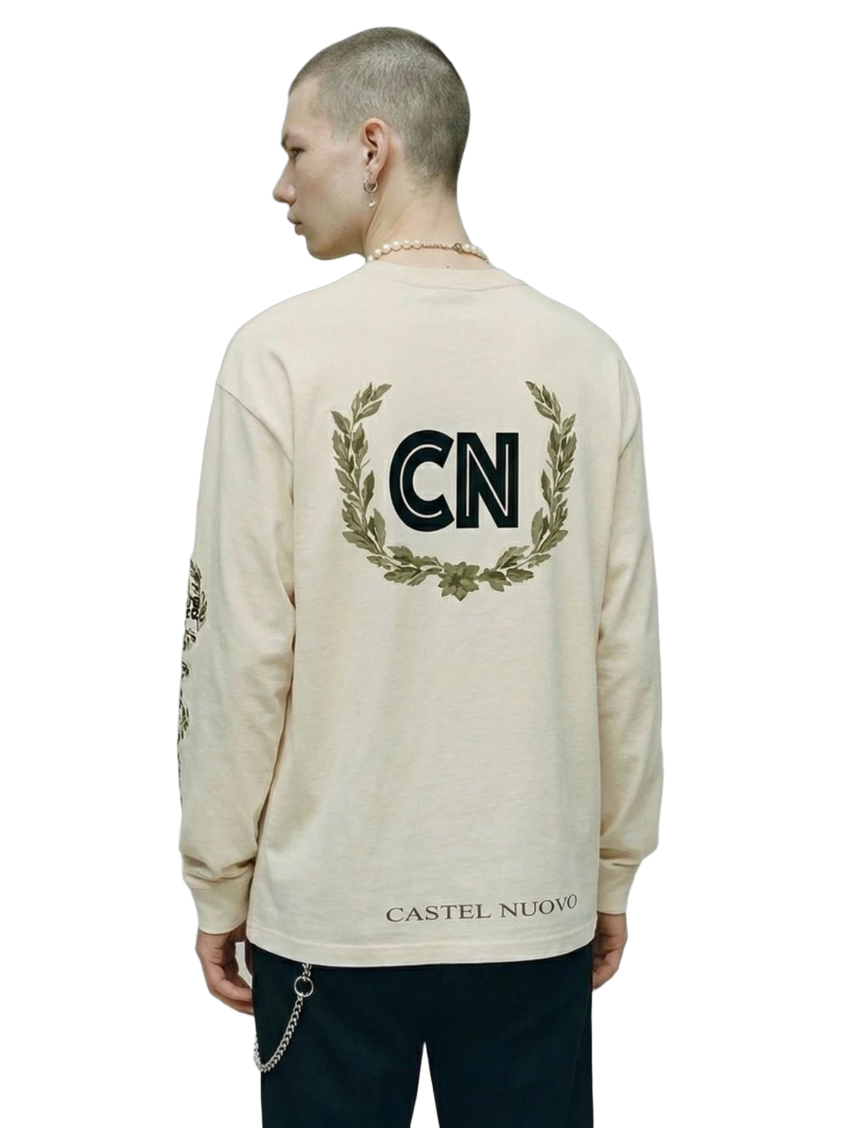 Tempus Longsleeve in natural, men's cut