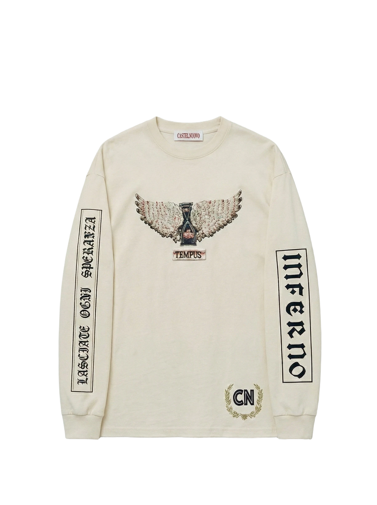 Tempus Longsleeve in natural, men's cut
