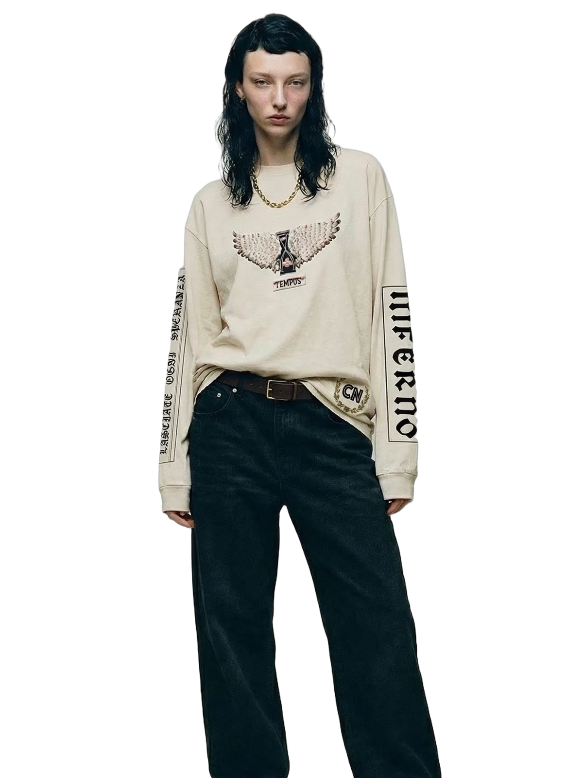 Tempus Longsleeve in natural, women's cut