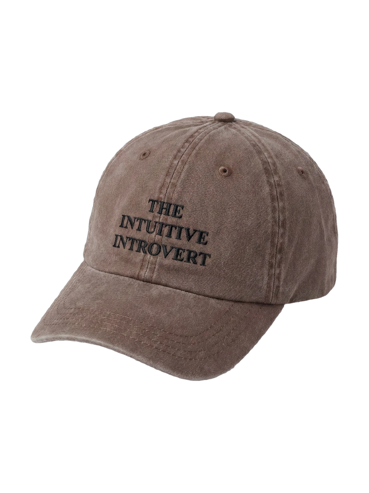 Intuitive Introvert Cap in brown