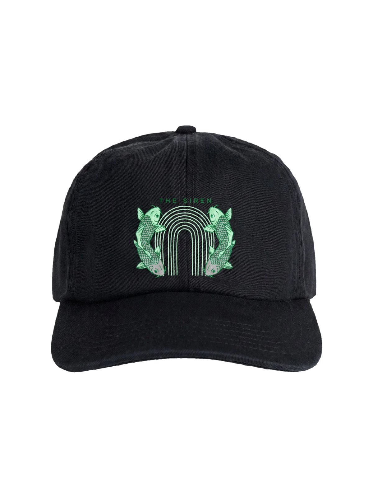 The Siren Cap in black