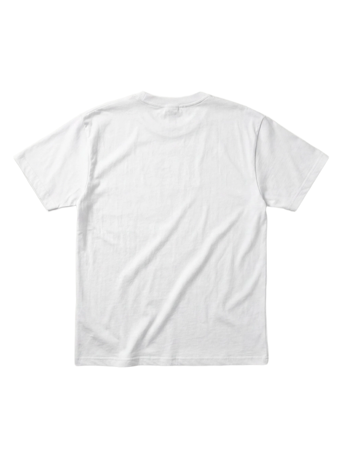 Verita Tee in white, women's cut, flat lay
