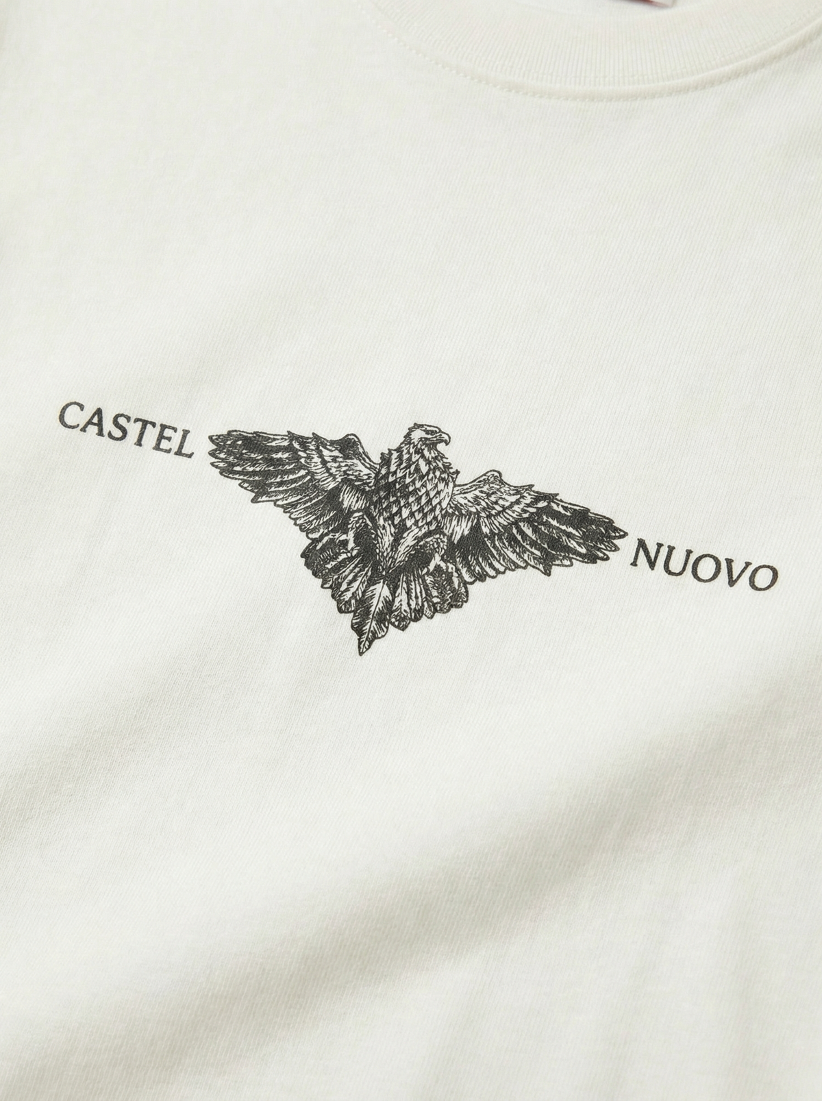 Cresta Longsleeve in white, print detail